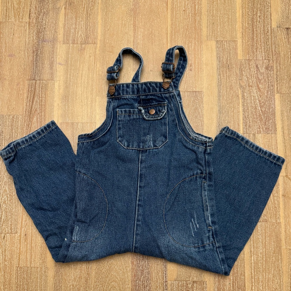 Zara Kids Denim Overalls 3-4T
